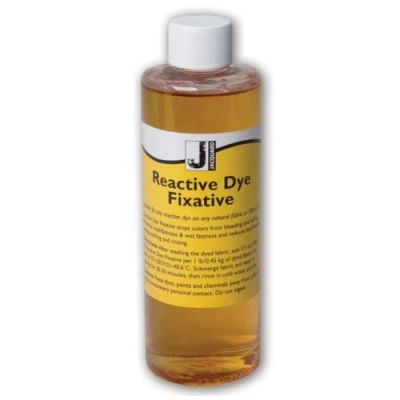 Image of Jacquard Reactive Dye Fixative Liquid Natural Fabric and Textile Blends 8fl oz 236ml