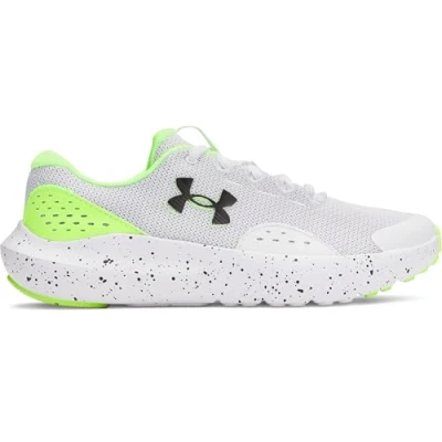 Image of Under Armour UA BGS Surge 4 White/Hyper Green/Black 3
