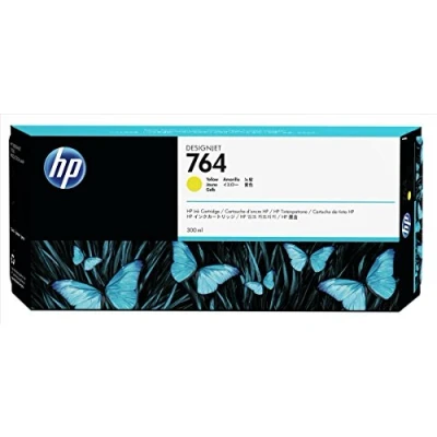 Image of HP C1Q15A Ink Cartridges for DesignJet T3500/T3500 Production eMFP Yellow
