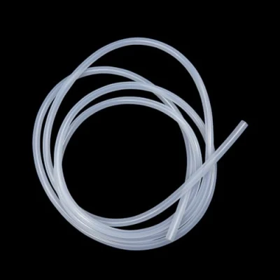 Image of iMeistek Silicone Tube 4mm ID x 7mm OD 4 Meters, Flexible Food Grade Hose Tubing Water Air Pipe Transparent