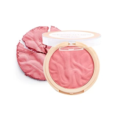 Image of Revolution Beauty London Blusher Reloaded Blush, All Day Wear, Highly Pigmented and Buildable, Ballerina, 7.5g