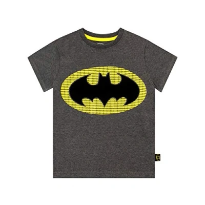 Image of DC Comics Boys Batman T Shirt Grey Age 10 to 11 Years