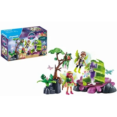 Image of Playmobil 71215 Adventures of Ayuma Mystical Leaf Trap, Adventures, Fun Imaginative Role Play, Playset Suitable for Children Ages 7+