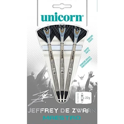 Image of Unicorn Maestro 80% Tungsten Jeffrey De Zwaan Soft Tip Professional Darts