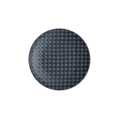 Image of Denby Impression Charcoal Diamond Small Plate