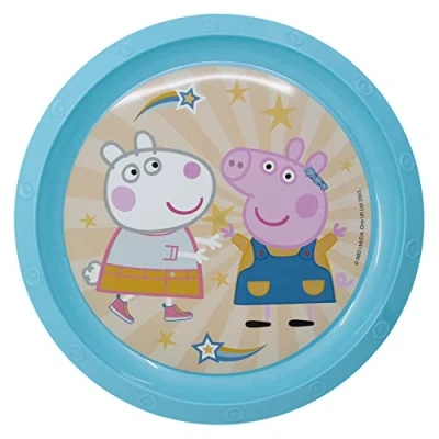 Image of Stor Easy PP Peppa Pig Kindness Counts Plate, Multicoloured, Estándar