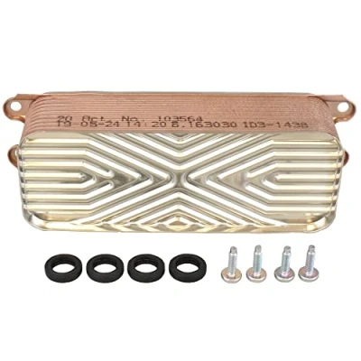 Image of Vaillant 178973 DHW Heat Exchanger 20 Plates (Ecotec Plus 800 &amp; VUW 2005 to 2010)