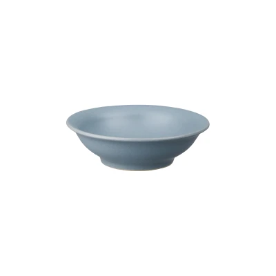 Image of Denby Impression Blue Small Shallow Bowl