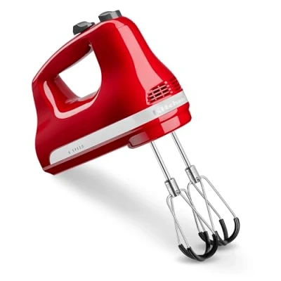 Image of KitchenAid 6 Speed Hand Mixer with Flex Edge Beaters KHM6118