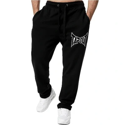 Image of Tapout Men&#039;s Lifestyle Basic Jogger, Black/White, L