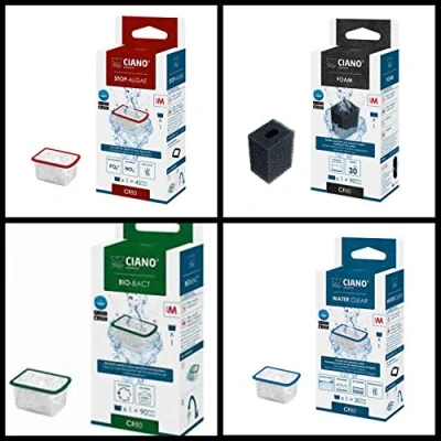 Image of CIANO AQUARIUM FILTER MEDIA REPLACEMENT SET MEDIUM / CF80
