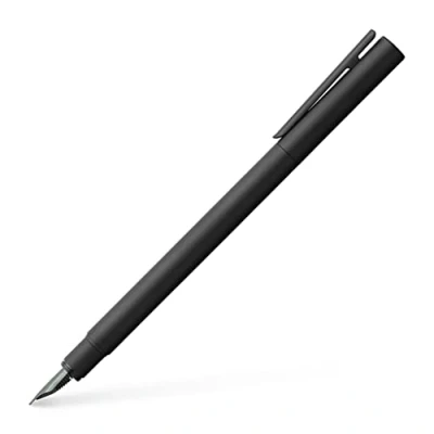 Image of Faber Castell Neo Slim 342303 Fountain Pen Metal Nib Width B Black