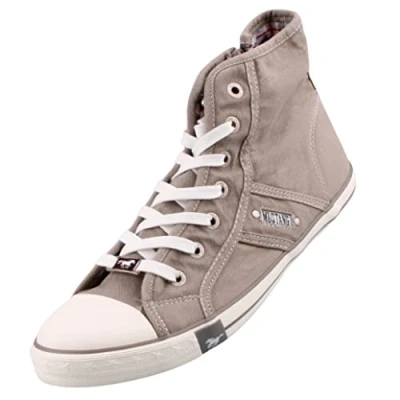 Image of Mustang Women&#039;s 1099 506 932 Low Top Sneakers, silbergrau, 6 UK