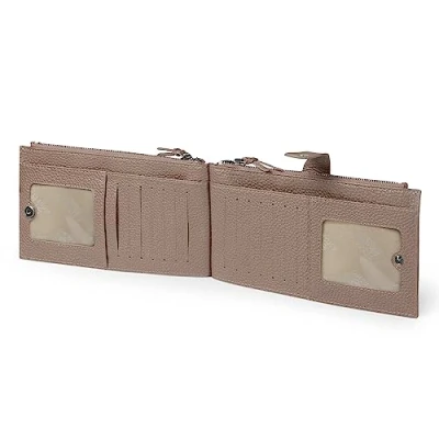 Image of Otto Angelino Genuine Leather 2 Compartment Bifold Wallet Clutch with Phone Compatible Slots RFID Blocking Unisex