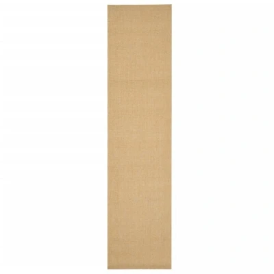 Image of vidaXL Rug Natural Sisal 80x350 cm