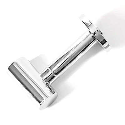 Image of Milano Modern Electric Dual Fuel Heated Towel Rail Radiator Element Cable Cover Chrome