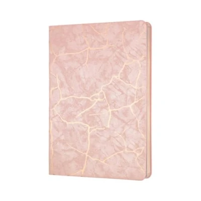 Image of Collins Enigma A5 Ruled Notebook Pink