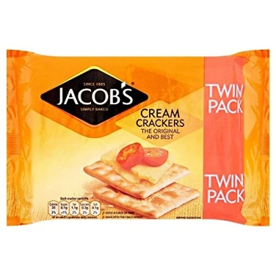 Image of Jacob&#039;s Cream Crackers (2x200g)