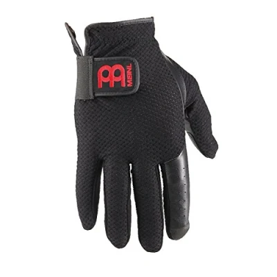 Image of Meinl MDG L Drummer Gloves Large Black
