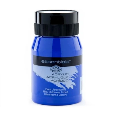 Image of Royal &amp; Langnickel RAA 5114 Essentials 500ml Acrylic Paint Dark Ultramarine