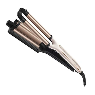 Image of Remington PROluxe 4 in 1 Hair Waver, Creates different Wavy Styles (Adjustable Barrel, OPTIheat Technology Long Lasting Results, PRO+ 185C Healthier Styling, 30 Second Heat Up, 150C 210C) CI91AW