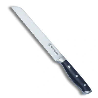 Image of Westinghouse Bread Knife 20 cm, High Carbon Stainless Steel Forged 8 Inch Sharp and Durable Pastry Knife, Serrated for Cutting Pastry, Cake &amp; Homemade Bread, Black
