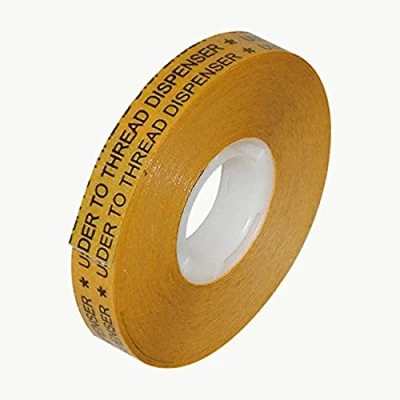 Image of JVCC ATG Tape [Acid Neutral] (ATG 7502): 1/2 in. x 36 yds. (Clear Adhesive on Gold Liner)