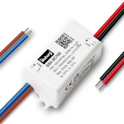 Image of illuburg LED Driver Waterproof IP65 700mA Constant Current 2W 3W Flickerfree Power Supply Transformer