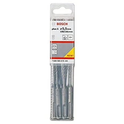 Image of Bosch 2608585615 5.5 x 100 165 mm SDS Plus 5 Drill Bits