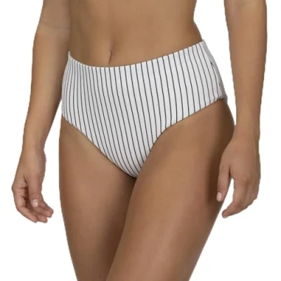 Image of Hurley W Radial High Waist Mod SF BTM Bottom Bikini, Women, womens, CJ7626, White, XS