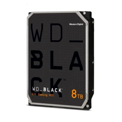 Image of Western Digital 8TB WD_Black Performance Internal Hard Drive HDD 7200 RPM, SATA 6 Gb/s, 256 MB Cache, 3.5&quot; WD8002FZBX