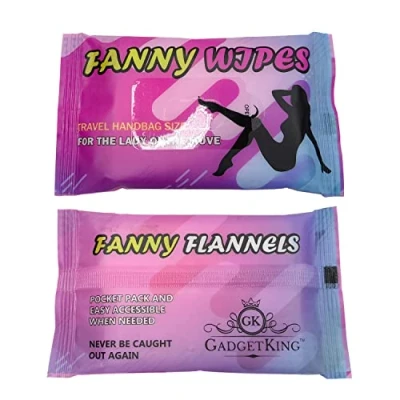 Image of Fanny Wipes Xmas Gift Idea Present for Him Husband Boyfriend Dad Men Friend Girlfriend Funny Wife Teenager Prank April Fools Secret Santa 40th 50th 60th 21st Birthday Rude Ladies Her Boss Novelty