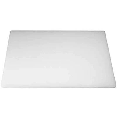 Image of Acense Professional Large Chopping Board Catering Food Prep Cutting Colour Coded (White)