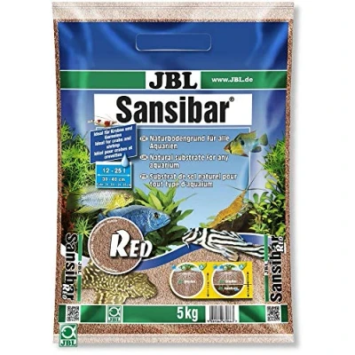 Image of JBL Sansibar red 5 kg, Fine, substrate for fresh and saltwater aquariums