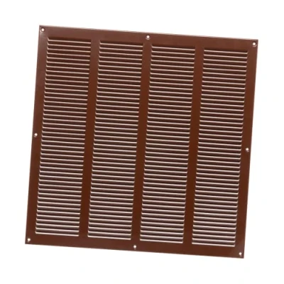 Image of Generic 400 x mm 16 inch Brown Metal Air Vent Grille