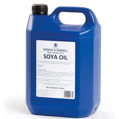 Image of Dodson &amp; Horrell Soya Oil Horse Supplement, 5 Litre