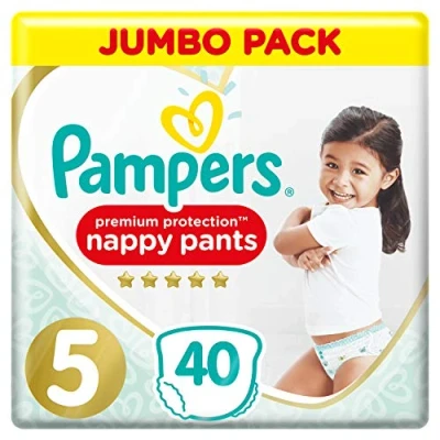 Image of Pampers Size 5 Premium Protection Baby Nappy Pants