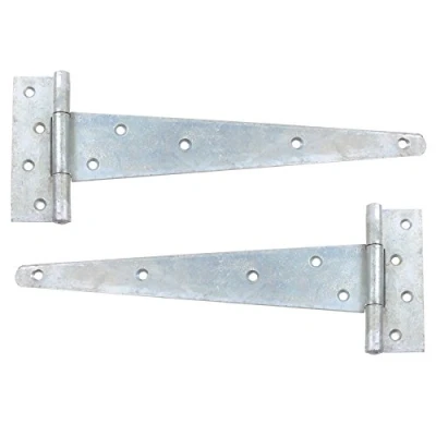 Image of Pair of 12&quot; Galvanised Tee Hinges 300mm