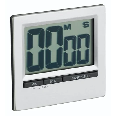 Image of KitchenCraft Large Easy Read Chromed Timer