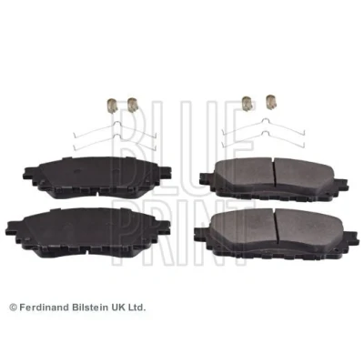 Image of 044650K380, 044650K380S1 Brake pad set BLUE PRINT ADT342228 TOYOTA: Hilux VIII Pickup