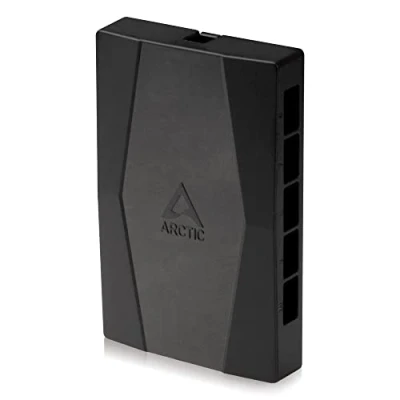 Image of ARCTIC Case Fan Hub 10 fold PWM Distributor with SATA Power Black