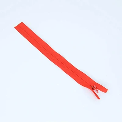 Image of LEDUC Zip, Red, 22cm