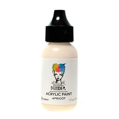 Image of Dina Wakley Media DW Paints Apricot, Small