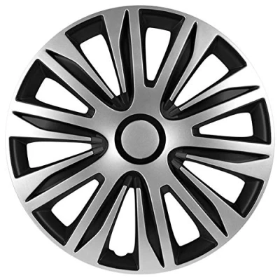 Image of AUTO STYLE Set wheel covers Nardo 13 inch silver/black