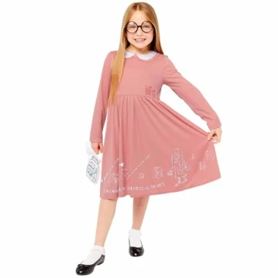 Image of Amscan 9916262 Kids Official Roald Dahl BFG Sophie Girls World Book Day Costume Age: 3 4 Yrs