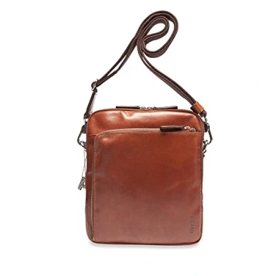 Image of Picard Buddy Men&#039;s Shoulder Bag Made of Water Buffalo Leather Small with Zip Everyday, Cognac, Standard Size,