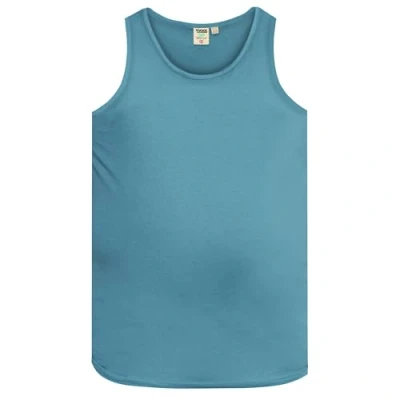 Image of D555 Mens Adults Fabio Plain Muscle Vest Teal 8XL