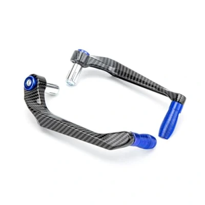 Image of Fydun Handlebar Brake Clutch Lever Hand Guard Protector, Motorcycle Protector 7/8Inch 22mm Universal Aluminum Alloy (Blue)