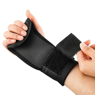 Image of 2 PCS Weight Lifting Wrist Straps,Neoprene Adjustable Grips Hand Straps for Workout Weightlifting Powerlifting Gym