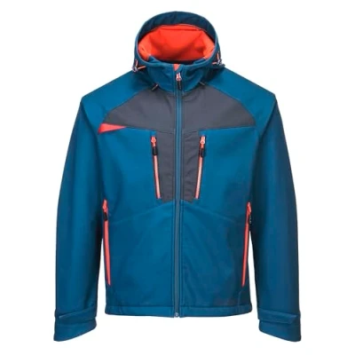 Image of Portwest DX4 Softshell Jacket (3L), Size: XL, Colour: Metro Blue, DX474MBRXL
